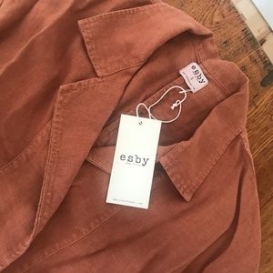 Esby Baronne Duster in Rust